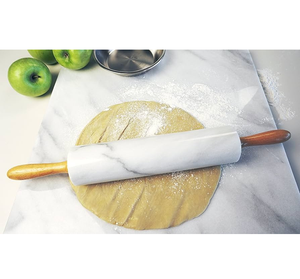 Stylish marble <b>Rolling</b> <b>Pin</b> Handmade White Color & Finished Dough Roller For Kitchen Accessories Easy to Clean <b>Rolling</b> <b>pin</b> - Product Image 1
