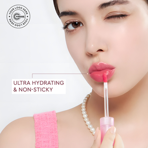 Brillo Labial Glow Juice, Fórmula Líquida de Alto Brillo y No Pegajosa con Acabado Brillante, Marca Privada OEM - Product Image 5