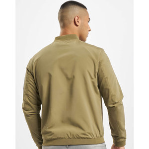 Blouson Bomber Réversible Personnalisé pour Homme, Col Montant, Imperméable, en Nylon, Tissu Toile Automne/Hiver, Fermeture Éclair Décontractée sur le Devant - Product Image 2