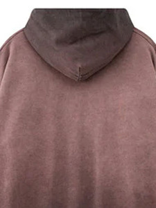 Sweat à capuche vintage délavé effet soleil, 100% coton French Terry épais, sweat à capuche vierge de haute qualité, fabricant OEM & ODM de sweats à capuche - Product Image 5