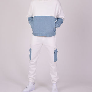 Survêtements pour hommes tendance, manches longues et coupe ajustée, en tissu léger pour adultes, respirants et à séchage rapide - Product Image 6