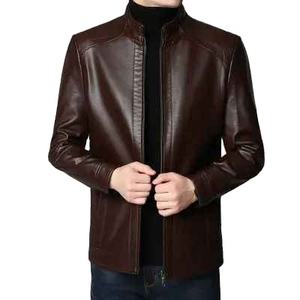 Chaqueta de Cuero para Hombre, Disponible para Uso Casual, Diseño Clásico con Comodidad Diaria - Product Image 1