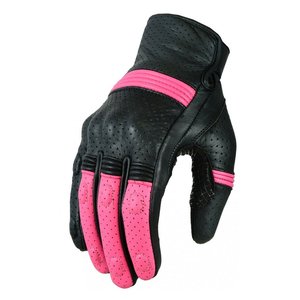 Gants de moto unisexes faciles à porter, en cuir, haute élasticité, adhérence parfaite, respirants, légers, imperméables, sportifs - Product Image 5