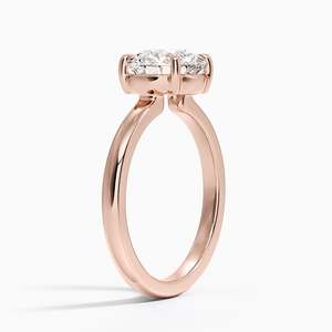 Beautiful Solitaire <b>Ring</b> <b>Crafted</b> from Solid 14K Yellow Gold - Product Image 6