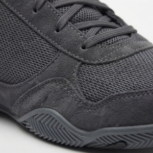 Zapatos de boxeo ligeros para hombre, calzado de entrenamiento de malla transpirable con tobillo alto, suela antideslizante flexible y de apoyo para entrenamiento en gimnasio - Product Image 4