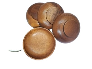 Bol de service en résine sculptée artisanale de qualité supérieure, écologique, pour salades et collations, usage domestique - Product Image 4