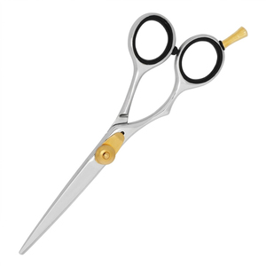 High Quality Stainless Steel Hair Scissors Professional Salon Cutting <b>Shears</b> Straight Blade Ergonomic <b>Handle</b> for Barber - Product Image 4