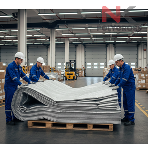 Bâche en polyéthylène grand format surdimensionnée, de qualité industrielle, imperméable, pour le stockage d'équipements, la construction et la logistique - Product Image 5