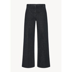 Jean évasé en denim pour femme 100 % coton ultra-doux et respirant, broderie, tissu de qualité supérieure, séchage rapide, taille haute, style années 90 - Product Image 4