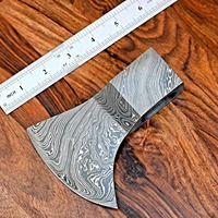 Tête de hache artisanale en acier Damas de qualité industrielle pour hache viking personnalisée, idéale pour le bushcraft, le camping et la chasse