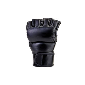 Nuevos Guantes de MMA de Cuero con Acolchado de Gel, Cierre de Cordones y Soporte para Muñeca, para Entrenamiento de Boxeo y MMA - Product Image 3