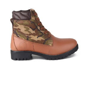 Heritage Tan – bottes décontractées à lacets pour hommes, chaussures confortables à la cheville pour les voyages, la marche en plein air et les aventures du week-end - Product Image 2