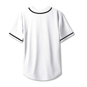 Maillot de baseball respirant imprimé en polyester 100 % personnalisable pour hommes adultes, vente en gros, marque privée - Product Image 2