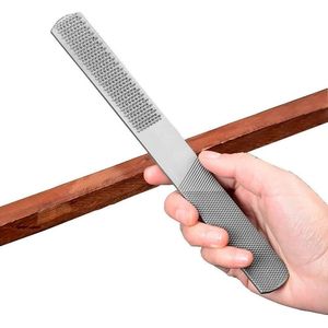 Juego de limas de mano de 4 piezas: limas redondas, semirredondas, planas y de aguja para afilar herramientas de madera y metal - Product Image 2