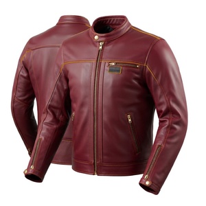 Chaqueta casual elegante para hombre, chaquetas para hombre, ropa de motociclista de cuero, estilo urbano, ropa protectora. - Product Image 3