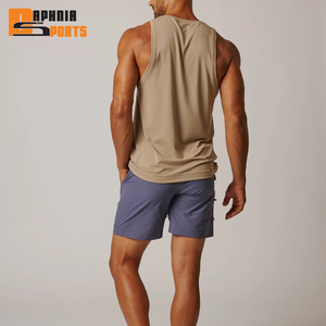Camiseta Deportiva de Gimnasio para Hombre con Logotipo Personalizado, Impresión Digital, Corte Ajustado, Poliéster/Algodón, Transpirable, Elástica, de Secado Rápido - Product Image 6