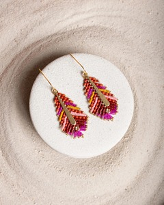 Pendientes Hechos a Mano Personalizados para Mujer, Diseño de Moda con Cuentas y Abalorios Estilo Ángel, Ligeros - Product Image 4