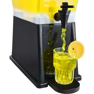 Dispenser per Bevande in Plastica da 5L con Rubinetto e Coperchio, 220V, per Tè Freddo, Limonata e Succhi alle Feste - Product Image 4