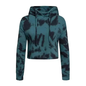 Nouveau design – Sweat à capuche en polaire respirant et à séchage rapide pour femme – Vente en gros, faible MOQ, coton personnalisé, tricoté, style golf et hip-hop - Product Image 1