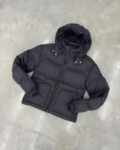 Veste matelassée vintage à logo personnalisé, couleur unie, pour homme, hiver, manteau rembourré, veste pour homme - Product Image 3