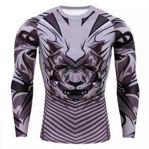 Rashguard personnalisé respirant à logo frontal et manches longues pour MMA BJJ unisexe, haute qualité, best-seller - Product Image 6