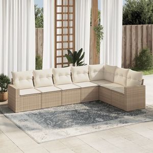 Set Divano da Esterno Beige per Intrattenimento all'Aperto - Product Image 1