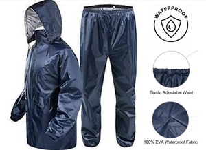 Traje Impermeable de Poliéster Resistente con Capucha para Trabajo al Aire Libre en Invierno - Product Image 3