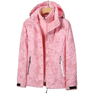 Veste d'extérieur haute performance vêtements d'alpinisme imperméables coupe-vent veste doublée polaire pour hommes et femmes - Product Image 1