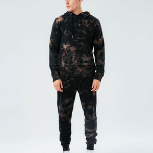 Chándal Unisex de Color Sólido con Capucha, Cierre de Cremallera Completo, Bolsillos Laterales, Ropa Casual de Otoño, 100% Algodón, Ligero e Impermeable - Product Image 4