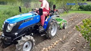 Tracteur agricole Solis 60HP de haute qualité à prix d'usine avec motoculteur rotatif entraîné par prise de force pour la culture du sol et les travaux de champ - Product Image 4