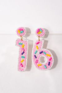 Pendientes tradicionales indios hechos a mano con cuentas de semillas, joyería de moda, pendientes multicolor para niñas al mejor precio. - Product Image 6