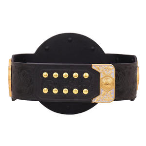 Ceinture de championnat de boxe personnalisée avec logo, WBC, WBO, arts martiaux/MMA, ceinture de kick-boxing avec plaques métalliques, produits de haute qualité. - Product Image 3