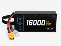 Batterie LiPo JOTEN 16000mAh 6S 22.2V 25C à décharge élevée pour pulvérisateur agricole, drone UAV XT90, fournisseur OEM ODM en gros