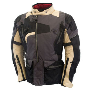 Veste de protection moto de course personnalisée grande taille pour hommes veste motard en cuir de vachette Cordura - Product Image 6