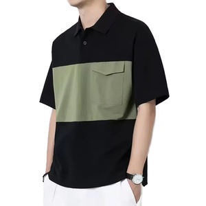 Polo Clásico para Hombre, Mezcla de Algodón Transpirable, Polo Casual de Golf con Logotipo Personalizado - Product Image 1