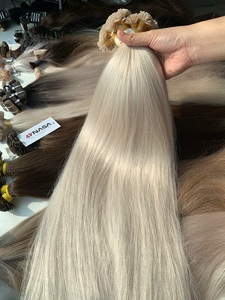 Extensiones de Cabello Humano Virgen de Primera Calidad, 100g, con Queratina, Naturales, Lisas, Súper Dobles - Product Image 3