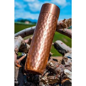 Modern Design 100% Copper Water Bottle For Home Decoration Drinkware Uses Eco Friendly <b>Metal</b> Water Bottle High Quality - Product Image 5