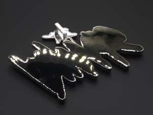 Pendentif vertical personnalisé en argent 925 plaqué or 22 carats, serti de pierres de laboratoire, style Hip Hop, bijoux de luxe - Product Image 4