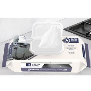 Toallitas de Limpieza Blancas F5, No Tejidas, Eliminan Manchas de Grasa, OEM/ODM, Cuidado Personal, Multiusos, Higiene, Cocina, Vietnam - Product Image 2