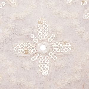 Premium Sequence Embroidery Fabric For Women Fashion Wear Designer <b>Garments</b> Party Wear Dresses Kaftan Abaya Bridal Wear - Product Image 2