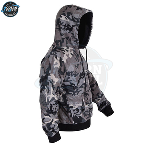 Sudadera con Capucha de Camuflaje, Hecha a Medida, Transpirable, de Algodón Mezclado, Servicio OEM, Hecha en Pakistán, Producto de Moda - Product Image 2