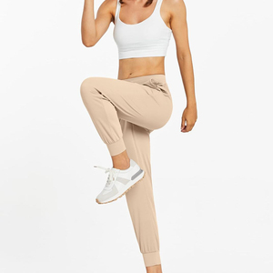 Pantalones Deportivos de Alta Calidad OEM para Mujer, 100% Algodón, Estilo Holgado, Joggers, Pantalones Deportivos para Mujer, Color Personalizado - Product Image 4