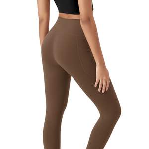 Leggings Deportivos de Cintura Alta para Mujer, con Bolsillos Laterales, para Yoga, Fitness, Gimnasio, Running, Entrenamiento y Ejercicio - Product Image 5