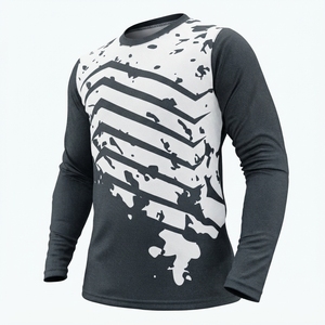 Camiseta Deportiva de Béisbol Bordada Personalizada al por Mayor, Unisex, Transpirable, con Botones, Cuello Redondo, Corte Holgado, para Adultos y Equipos - Product Image 1