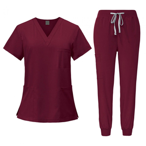 Latest Style Custom Design TERZO SPORTS Men's Nurse Uniforms Comfortable <b>Scrubs</b> Sets New Arrival Canvas Polyester/Cotton - Product Image 5
