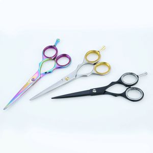 Tijeras de Peluquería Profesionales de Acero Inoxidable de Primera Calidad, 2 Piezas, para Zurdos, para Salón de Belleza, Corte de Cabello, con Certificación CE - Product Image 2