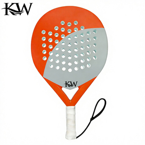 Raquetas de Pádel Personalizadas al por Mayor de Alta Calidad, Diseño Aerodinámico en Forma de Lágrima, Marco de Fibra de Carbono, Núcleo de Eva, Raqueta de Tenis 100% Carbono - Product Image 6