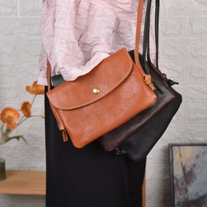 Leather Crossbody Small <b>Cross</b> <b>Body</b> Vegetable <b>Cross</b> <b>Body</b> Cell Phone Bag Genuine Crossbody <b>Purse</b> LCS-0075C - Product Image 3