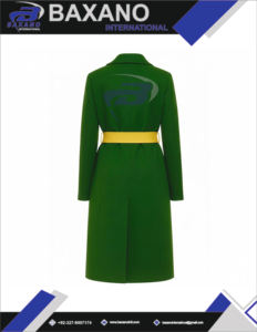 เสื้อโค้ทขนสัตว์สำหรับสุภาพสตรีคุณภาพสูง พร้อมส่งจากชมรม Chi Eta Phi  เสื้อโค้ทยาวแบบมีเข็มขัด - Product Image 6