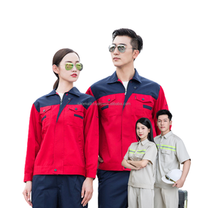 PERSONALIZAR DISEÑO uniformes trabajadores eléctricos estilo conjuntos de fábrica de ropa de trabajo más tamaño soldador traje ropa-FMF fábrica-OEM/ODM - Product Image 2